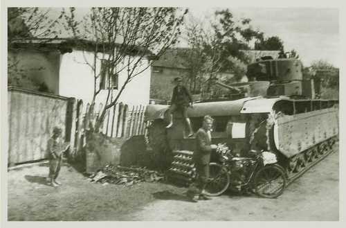 Soviet T35 hulk
