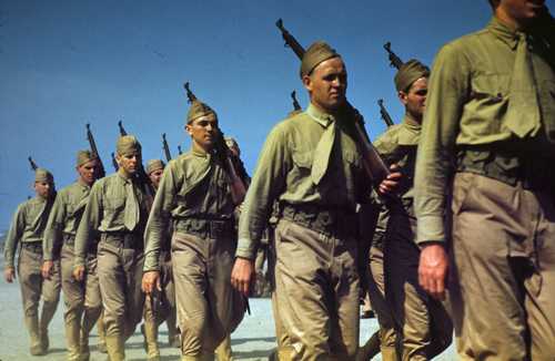 Marines Marching
