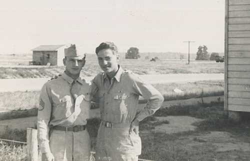 Sgt Ross & friend