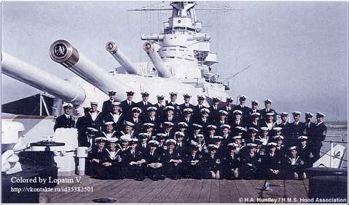 Crew on the Deck.