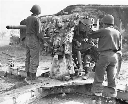 Captured Anti-aircraft Gun