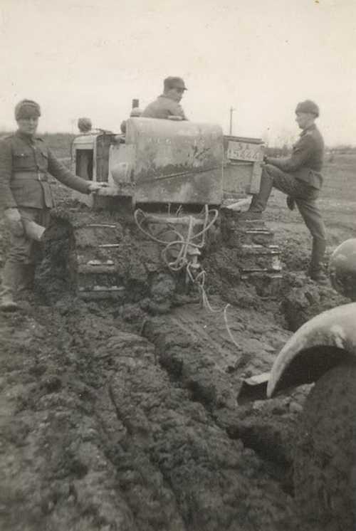 Muddy road