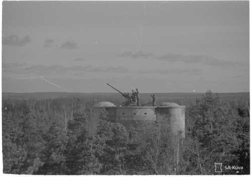 Finnish Flak tower in Rajamäki