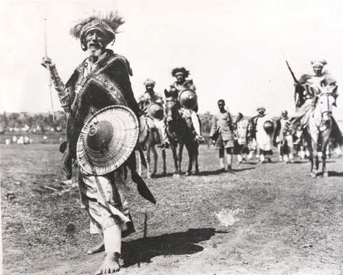 Ethiopian tribal chiefs, 1935.