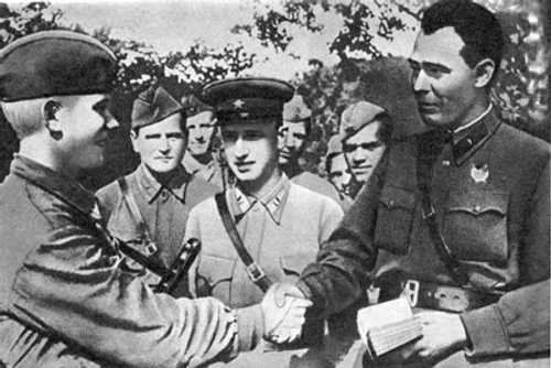 Leonid Brezhnev, 1942