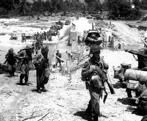British Forces on the move