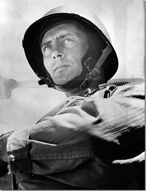 Flag raiser Cpl. Harlon Block