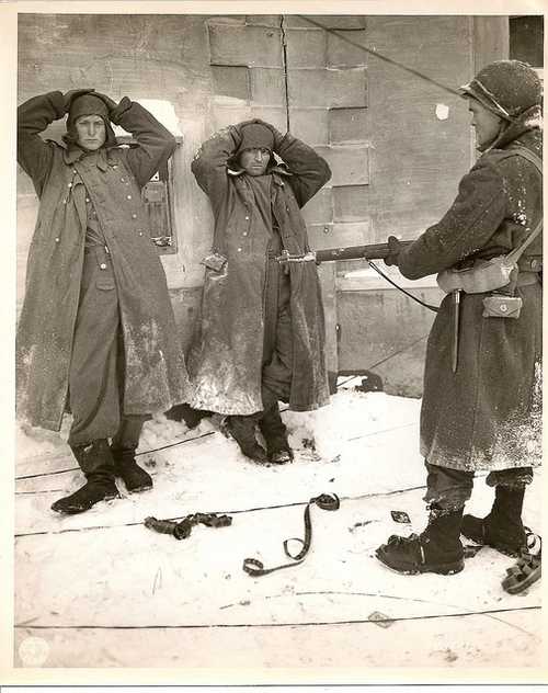POWs in Sart, Belgium
