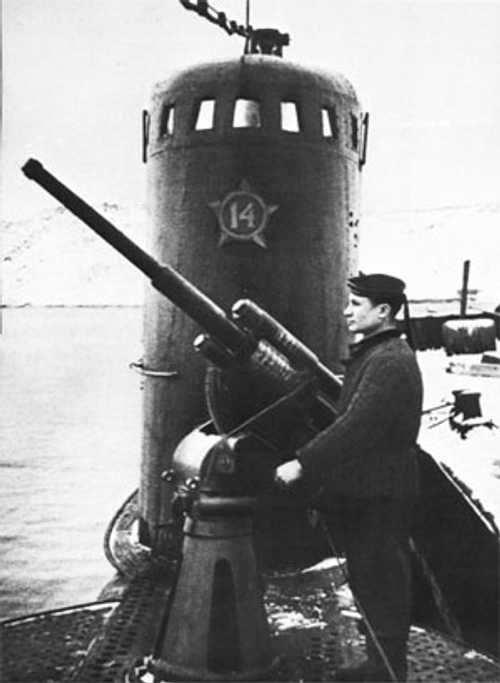 Submarine "M-171". North fleet. 1943