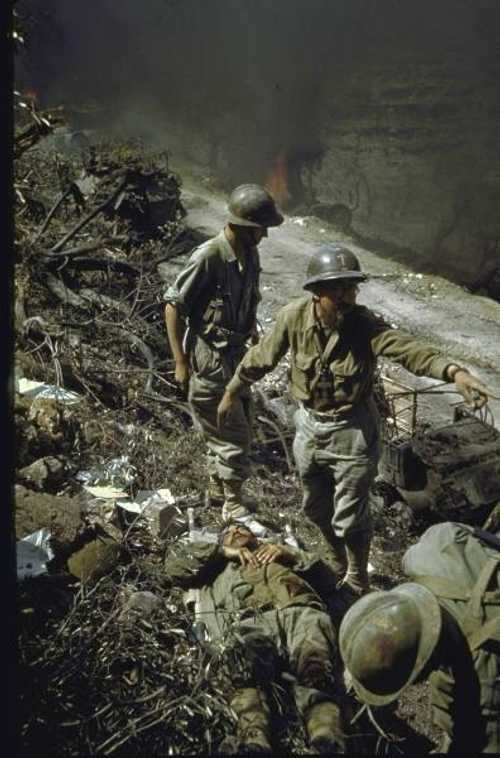 Wounded French Soldier