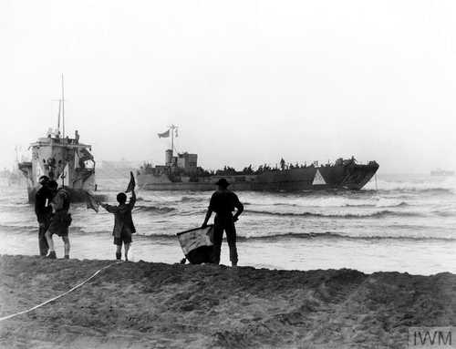 The Sicily landings