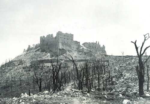 Monte Cassino - after the battles.