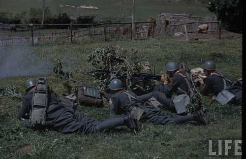 Italian Military exercise 