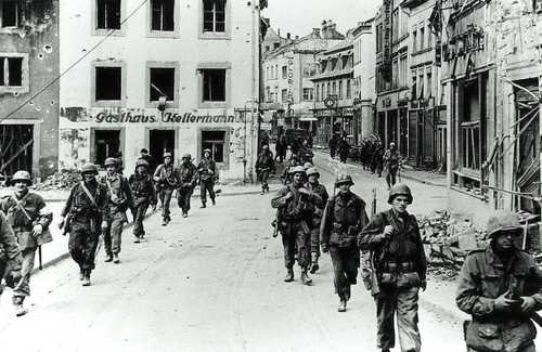 Saarbrücken, 1945.