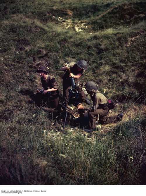 Mortar Crew in France