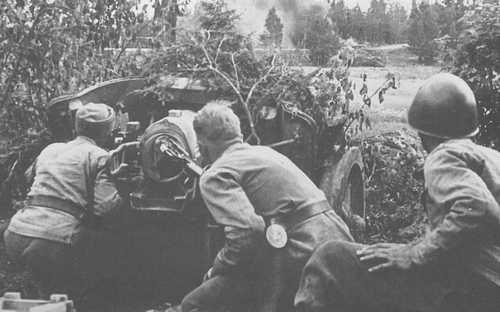 Tank destroyed.