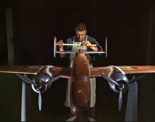 Scale Model of B-25