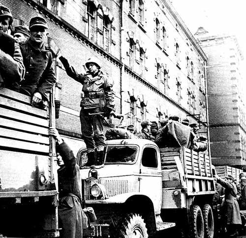 German POWs, France