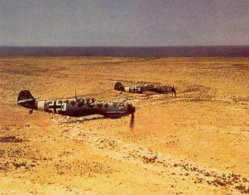 Me-109 over Africa