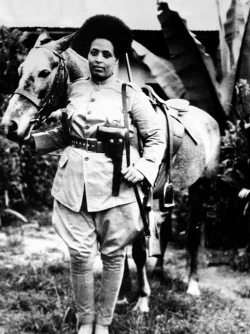 Ethiopian female partisan