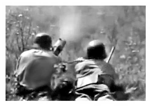 Hungarian Machine-gun Team, 1942