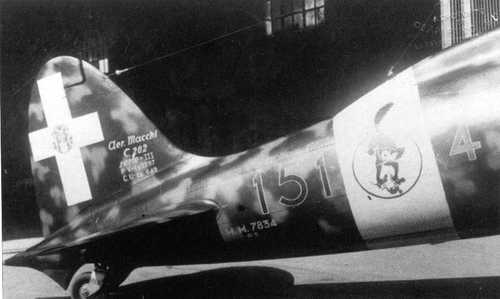 The MC.202’s tail
