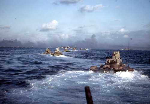 Landing at Iwo Jima