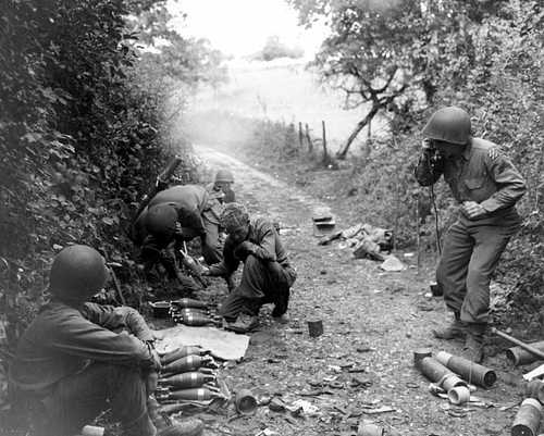 Mortar fire