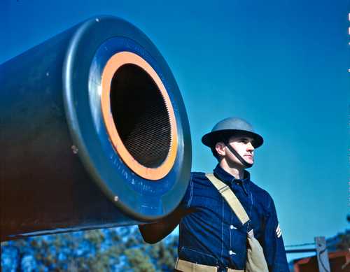 Coast Artillery Gun