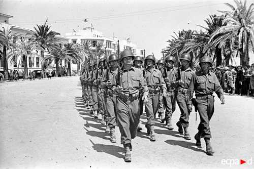 American contingent in Parade