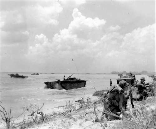 Marines coming in to land