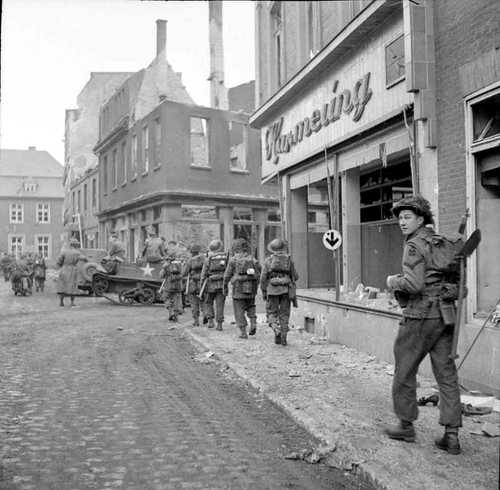 German town in British hands