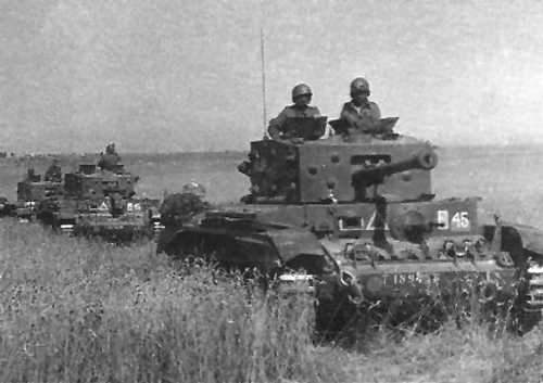 Polish Cromwell Tanks 1st Polish AD