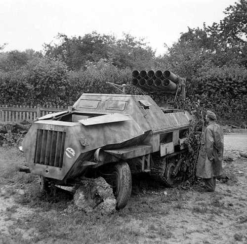 Self-propelled Nebelwerfer