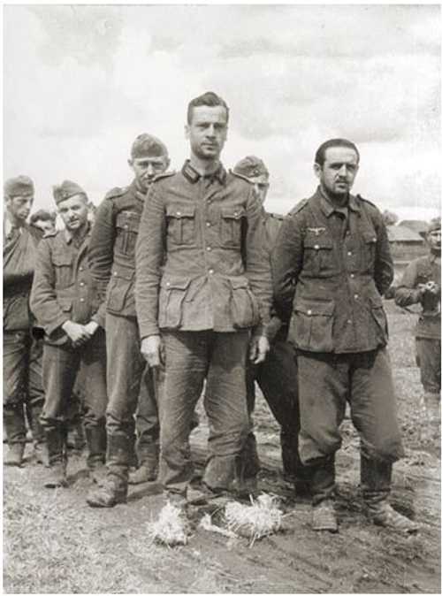 german POW battle for Moskow