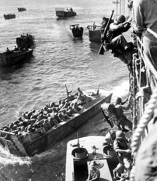 Marines to land
