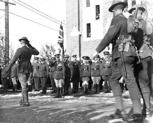 THE LOYAL EDMONTON REGIMENT PARADES 1939