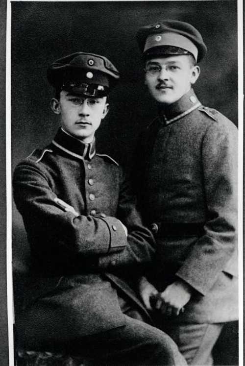 Himmler brothers, 1918.