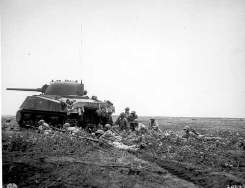 African-American troops, 1st Bn 24th Infantry Rgmt