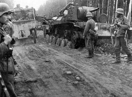 Drive toward Leningrad