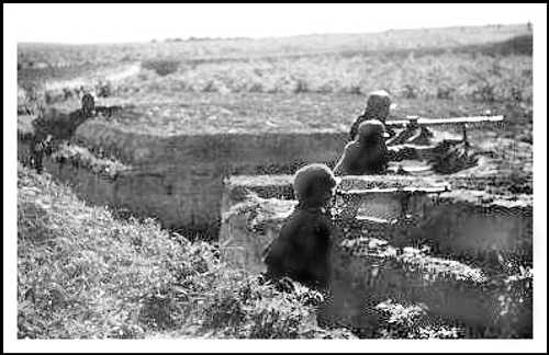 Magyar Defensive Position, Russia, 1942