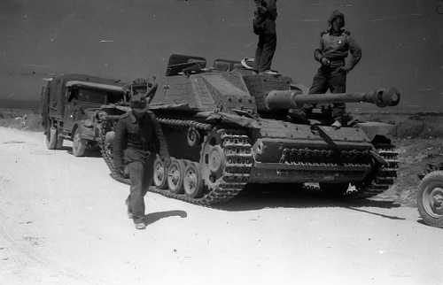 Trophy German tank May 44