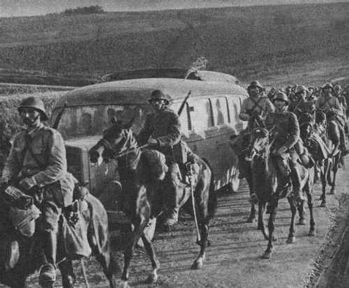 Romanian cavalry 