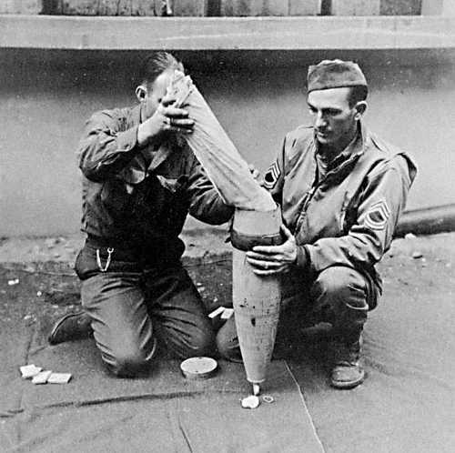 Medical Supplies into a 155mm
