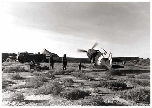 On a Libyan airfield