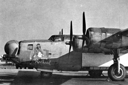 PB4Y-1P &quot;Rovin' Redhead&quot; at NAS North Island