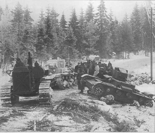 Evacuation of disabled tanks