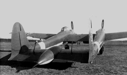 The Alessandro Marchetti’s twin fuselage airplane
