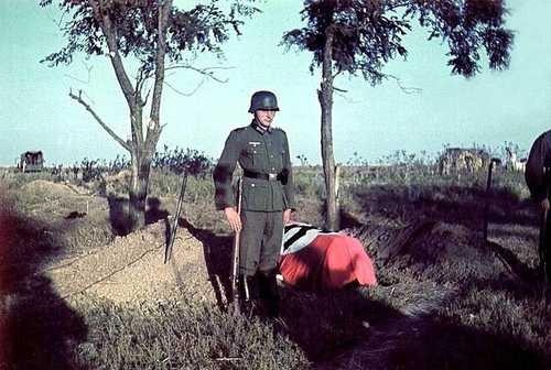 Funeral in the field