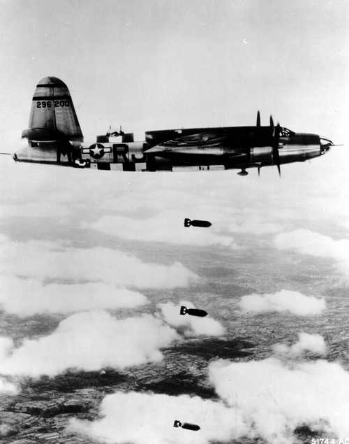 B-26 Marauder over Normandy